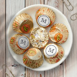 Modern Simple Elegant Chic Custom Monogram Reese's Peanut Butter Cups<br><div class="desc">This simple and modern design is composed of serif and sans serif typography. Perfect for party favors.</div>