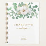 Modern, simple, elegant eucalyptus flower planner<br><div class="desc">Modern,  simple,  elegant eucalyptus flower planner.
Just edit your product in a few minutes. You can change the font/size/color and position using "further personalize".</div>