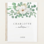 Modern, simple, elegant eucalyptus flower planner<br><div class="desc">Modern,  simple,  elegant eucalyptus flower planner.
Just edit your product in a few minutes. You can change the font/size/color and position using "further personalize".</div>