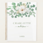 Modern, simple, elegant eucalyptus flower planner<br><div class="desc">Modern,  simple,  elegant eucalyptus flower planner.
Just edit your product in a few minutes. You can change the font/size/color and position using "further personalize".</div>