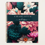 Modern, simple, elegant flower planner<br><div class="desc">Modern,  simple,  elegant flower planner.
Just edit your product in a few minutes. You can change the font/size/color and position using "further personalize".</div>