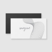 Modern, simple, elegant graphic design of Imagine (Front/Back)