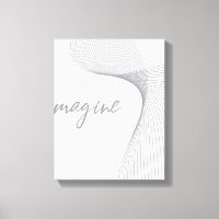 Modern, simple, elegant graphic design of Imagine