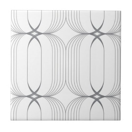 Modern simple elegant luxury illustration pattern ceramic tile