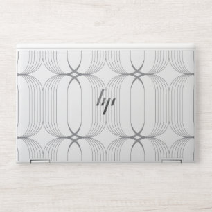 Modern, simple elegant luxury illustration pattern HP laptop skin
