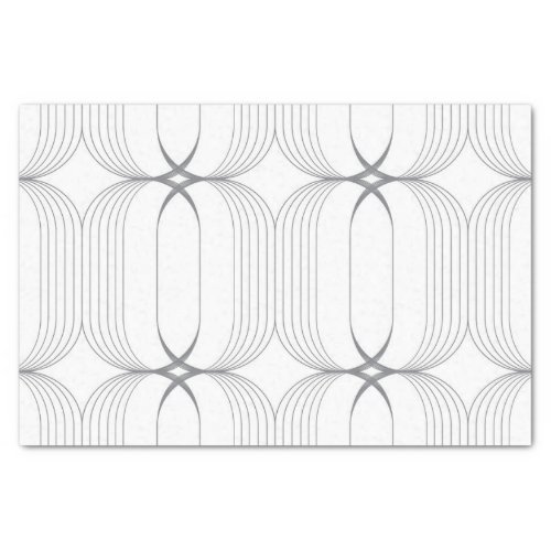 Modern simple elegant luxury illustration pattern tissue paper