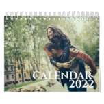 Modern Simple Family Collage Photo 2022 Calendar