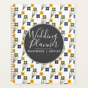 Modern Simple Floral Wedding Planner