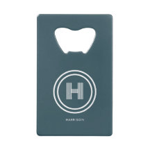 Modern Simple form Monogrammed