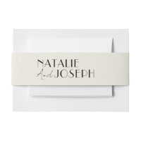 Modern Simple French Unique Whimsical Wedding