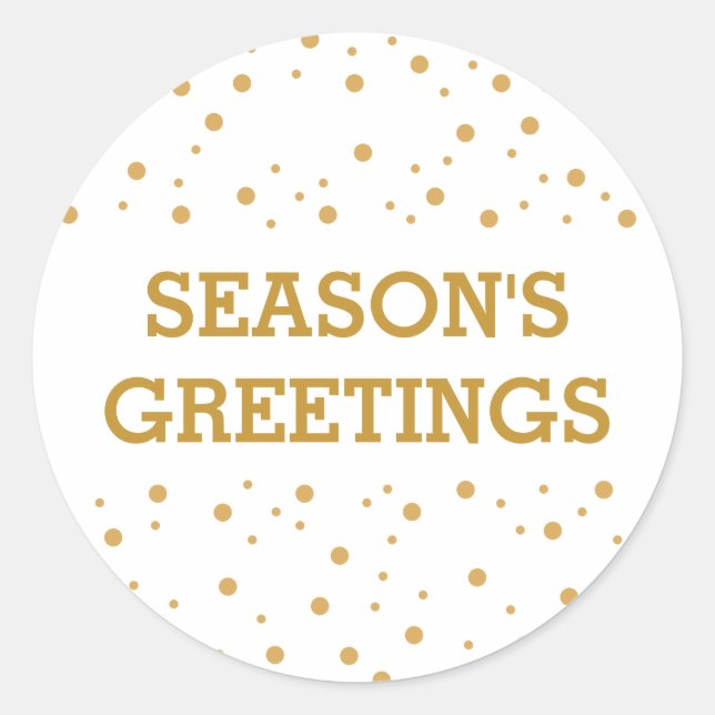 Modern Simple Gold Personalized Envelope Seal (Front)