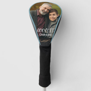 Modern Simple Golfer Grandfather Cool Sports Gift Golf Head Cover