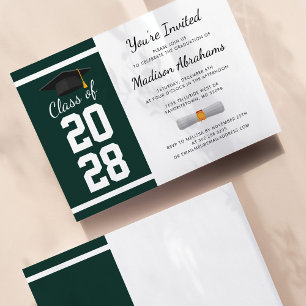 Modern Simple Graduation Party 2026 Invitation