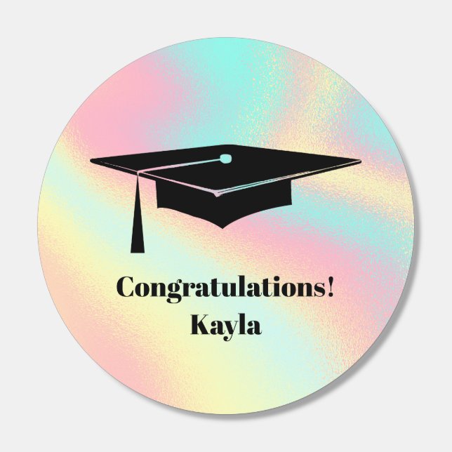 Modern Simple Graduation Reese's Peanut Butter Cup Cups (Sticker)