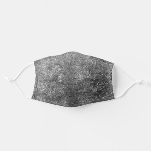 Modern Simple Gray Abstract Retro Adult Cloth Face Mask