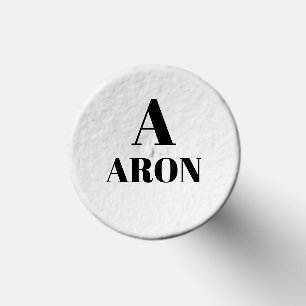 Modern Simple Letter Monogrammed Custom Name Golf Tees