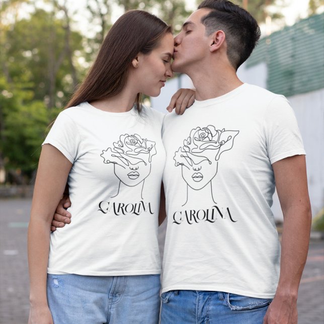  Modern Simple Line Art, Boho Chic T-Shirt (Creator Uploaded)