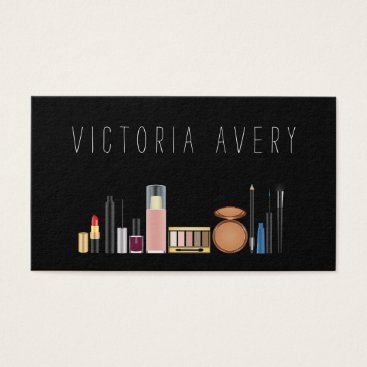 Modern Simple Make Up Artist Business Card Modern Simple Make Up Artist Business Card
