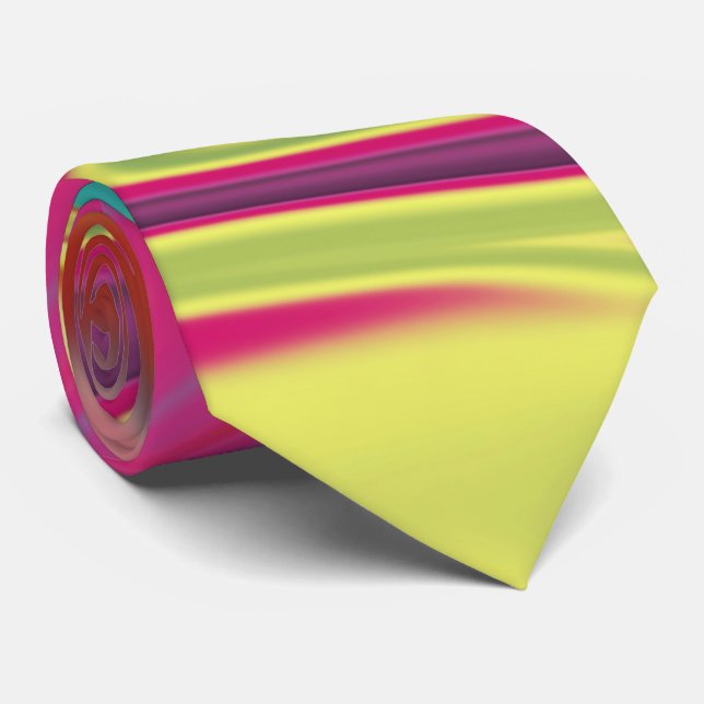 Modern simple marble granite texture liquid flow w neck tie (Rolled)