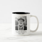 Modern Simple Memorial Remembrance Custom Photo