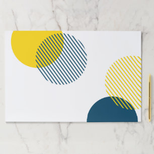 Modern, simple, minimal, trendy urban abstract art paper pad
