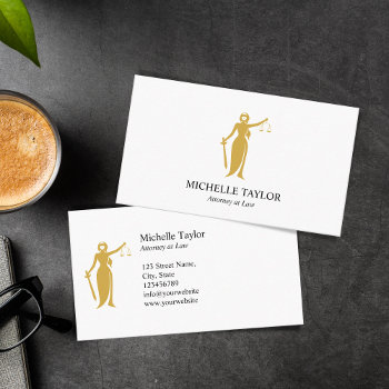 Modern Simple Minimalist Attorney Lawyer Office Business Card by smmdsgn at Zazzle