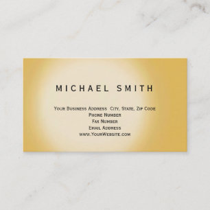 Modern Simple Minimalist Business Card