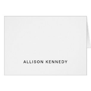 Modern Simple Minimalist Clean Elegant Gray Black