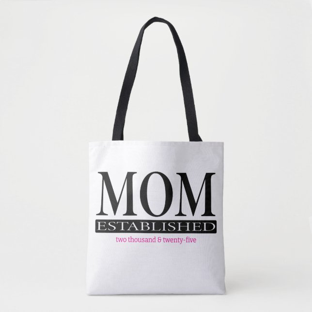 Modern Simple Mom  Tote Bag (Front)