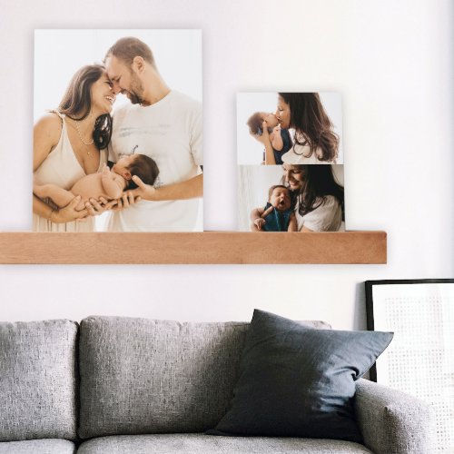 Modern Simple Multi Photo Picture Ledge