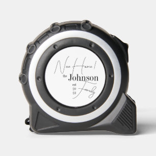 Modern Simple New Home Tape Measure