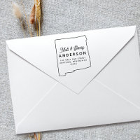 Modern Simple NEW MEXICO State Return Address 