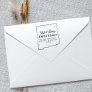 Modern Simple NEW MEXICO State Return Address  Rubber Stamp