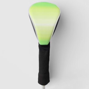 Modern Simple Pastel Green blue Colorful Gradient Golf Head Cover