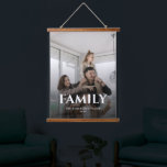 MODERN SIMPLE PERSONALISED FAMILY  1 PHOTO NAME  HANGING TAPESTRY<br><div class="desc">MODERN SIMPLE PERSONALISED FAMILY  1 PHOTO NAME</div>