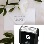 Modern Simple Plain The Wedding Return Address Self-inking Stamp<br><div class="desc">This is part of a collection - please contact us for more info or additional options,  colors are available</div>