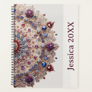 Modern Simple Pretty Colorful Cute Mandala Planner