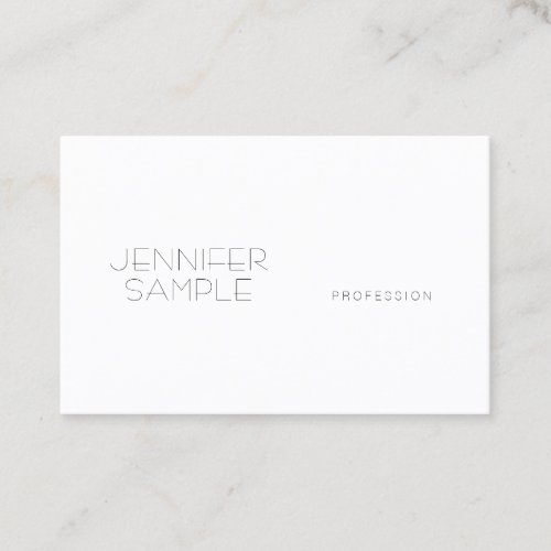 Modern Simple Professional Elegant Template Business Card