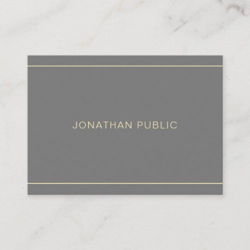 Modern Simple Professional Template Fashionable Business Card