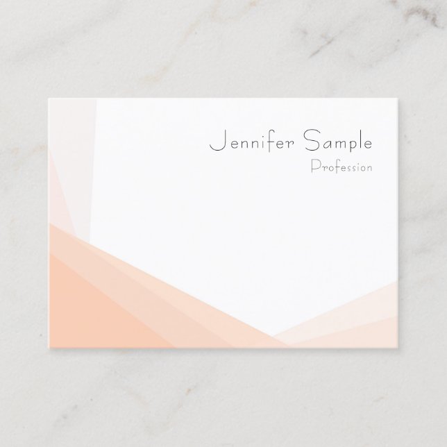 Modern Simple Professional Template Minimalist Business Card (Front)
