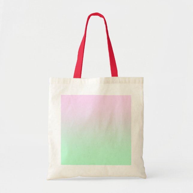 Modern Simple rainbow gradient colorful pattern Tote Bag (Front)
