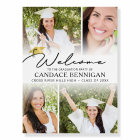 Modern Simple Script Graduate Welcome 4 Photos