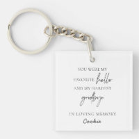 Modern Simple Sympathy Photo Pet Memorial