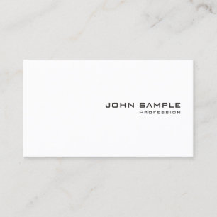 Modern Simple Template Elegant Professional Business Card