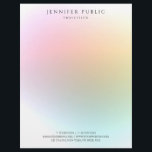 Modern Simple Trendy Colorful Template Elegant Letterhead<br><div class="desc">Modern Simple Trendy Colorful Template Elegant Letterhead.</div>