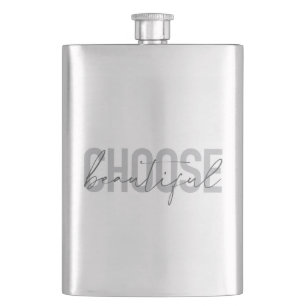 Modern, simple, urban cool design Choose Beautiful Flask