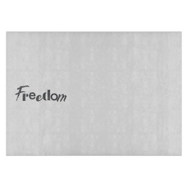 Modern, simple, urban, cool design of Freedom Cutting Board (Front)