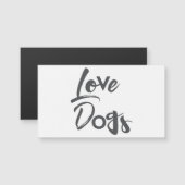 Modern, simple, urban, cool design of Love Dogs (Front/Back)