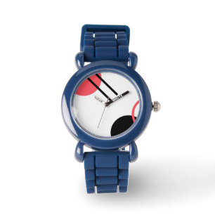 Modern, simple, urban, trendy geometric design watch