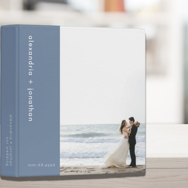 Modern Simple Wedding Photo Album Binder (Creator Uploaded)